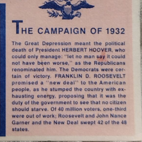 Hats Off To The Past - The Campaign of 1932 - Picture 4 of 5